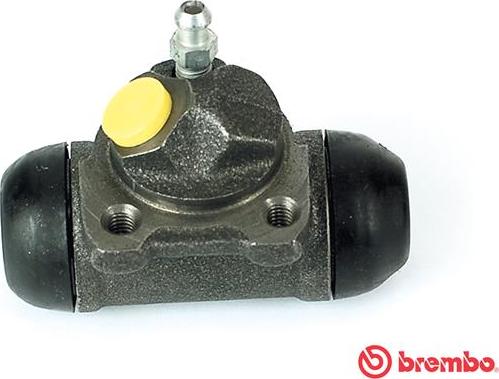 Brembo A 12 349 - Колесный тормозной цилиндр www.autospares.lv