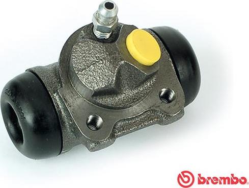 Brembo A 12 348 - Колесный тормозной цилиндр www.autospares.lv