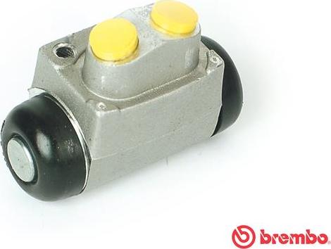 Brembo A 12 309 - Колесный тормозной цилиндр www.autospares.lv