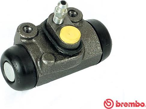 Brembo A 12 388 - Колесный тормозной цилиндр www.autospares.lv