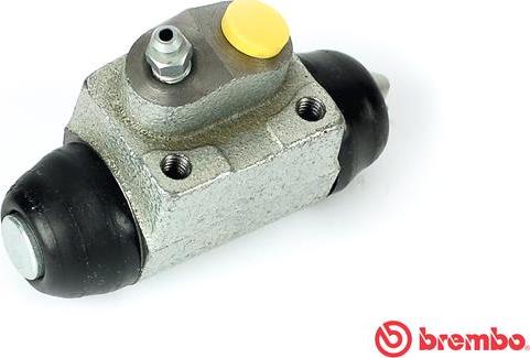 Brembo A 12 229 - Колесный тормозной цилиндр www.autospares.lv