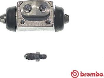 Brembo A 12 B89 - Riteņa bremžu cilindrs www.autospares.lv