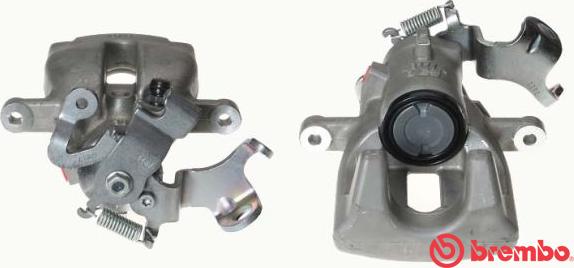 Brembo F 61 272 - Тормозной суппорт www.autospares.lv