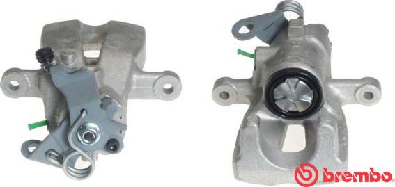 Brembo F 23 166 - Тормозной суппорт www.autospares.lv