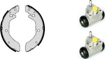 Brembo H 56 002 - Bremžu loku komplekts www.autospares.lv