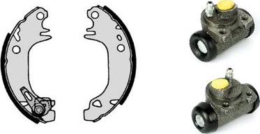 Brembo H 61 049 - Bremžu loku komplekts www.autospares.lv