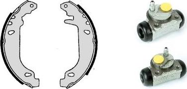 Brembo H 61 054 - Bremžu loku komplekts www.autospares.lv