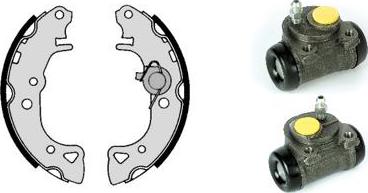 Brembo H 61 055 - Bremžu loku komplekts www.autospares.lv