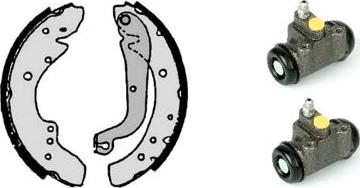 Brembo H 68 058 - Bremžu loku komplekts www.autospares.lv