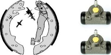 Brembo H 68 053 - Brake Shoe Set www.autospares.lv