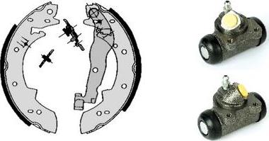 Brembo H 68 015 - Brake Shoe Set www.autospares.lv