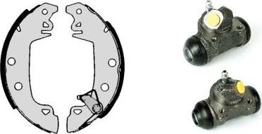 Brembo H 68 017 - Brake Shoe Set www.autospares.lv