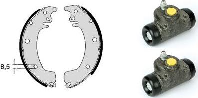 Brembo H 68 028 - Bremžu loku komplekts autospares.lv