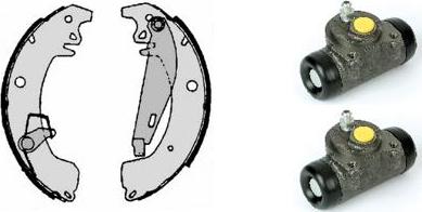 Brembo H 68 023 - Bremžu loku komplekts www.autospares.lv