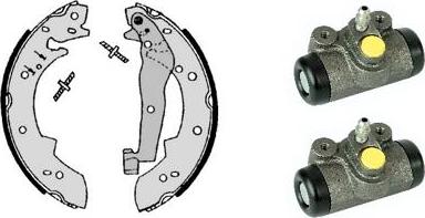 Brembo H 06 005 - Bremžu loku komplekts www.autospares.lv