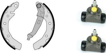 Brembo H 15 001 - Bremžu loku komplekts www.autospares.lv