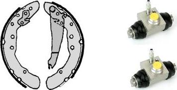 Brembo H 85 032 - Bremžu loku komplekts www.autospares.lv