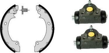 Brembo H 30 006 - Bremžu loku komplekts www.autospares.lv