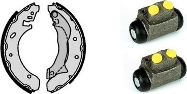 Brembo H 24 043 - Bremžu loku komplekts www.autospares.lv