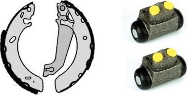 Brembo H 24 042 - Bremžu loku komplekts www.autospares.lv