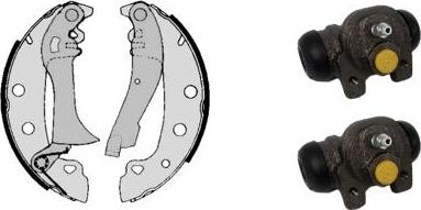 Brembo H 23 004 - Bremžu loku komplekts www.autospares.lv