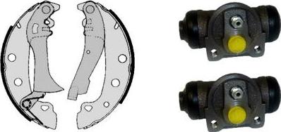 Brembo H 23 005 - Bremžu loku komplekts www.autospares.lv