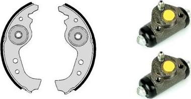 Brembo H 23 001 - Bremžu loku komplekts autospares.lv