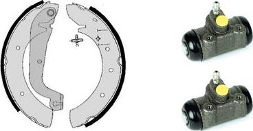 Brembo H 23 016 - Bremžu loku komplekts www.autospares.lv