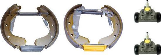 Brembo K 59 017 - Bremžu loku komplekts www.autospares.lv