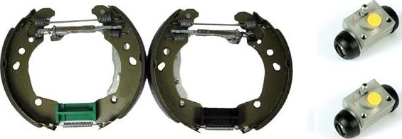 Brembo K 56 012 - Bremžu loku komplekts www.autospares.lv