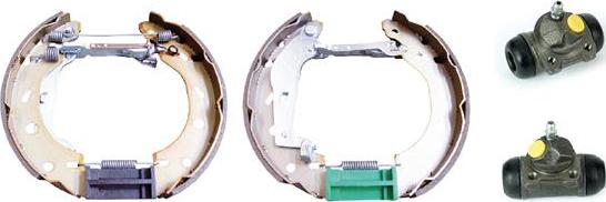 Brembo K 50 005 - Комплект тормозных колодок, барабанные www.autospares.lv