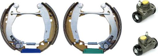 Brembo K 61 049 - Bremžu loku komplekts www.autospares.lv