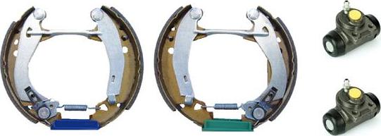 Brembo K 61 056 - Bremžu loku komplekts www.autospares.lv