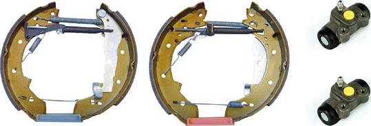 Brembo K 61 019 - Bremžu loku komplekts www.autospares.lv