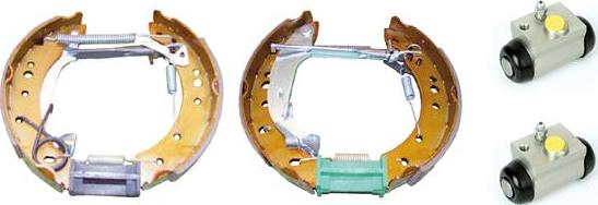 Brembo K 61 080 - Brake Shoe Set www.autospares.lv