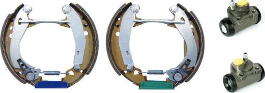 Brembo K 61 034 - Bremžu loku komplekts www.autospares.lv