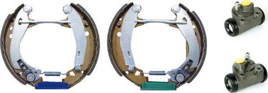 Brembo K 61 035 - Brake Shoe Set www.autospares.lv