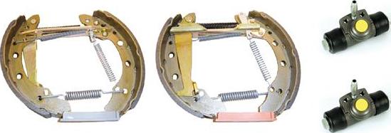 Brembo K 85 009 - Bremžu loku komplekts www.autospares.lv