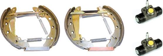 Brembo K 85 012 - Bremžu loku komplekts www.autospares.lv