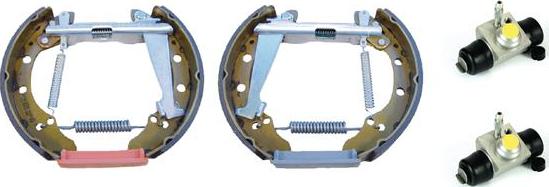 Brembo K 85 038 - Brake Shoe Set www.autospares.lv