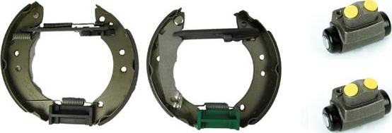 Brembo K 24 016 - Bremžu loku komplekts www.autospares.lv