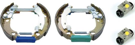 Brembo K 23 060 - Bremžu loku komplekts www.autospares.lv