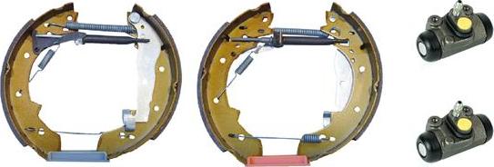 Brembo K 79 003 - Bremžu loku komplekts www.autospares.lv