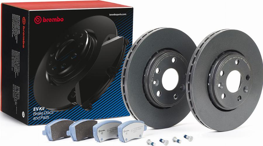 Brembo KT 08 035 - Bremžu komplekts, Disku bremzes www.autospares.lv