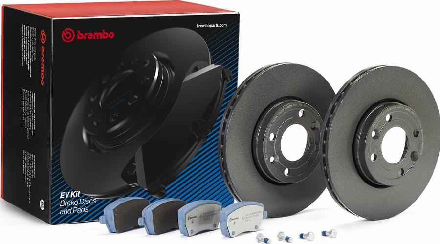 Brembo KT 08 031 - Bremžu komplekts, Disku bremzes www.autospares.lv