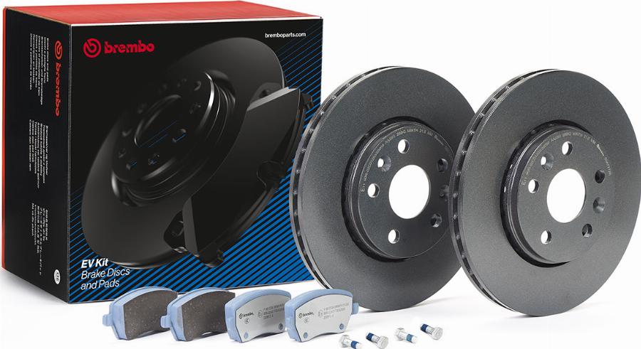 Brembo KT 08 032 - Bremžu komplekts, Disku bremzes www.autospares.lv