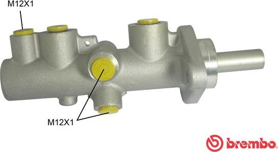 Brembo M 56 030 - Brake Master Cylinder www.autospares.lv