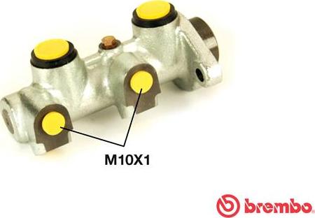 Brembo M 15 009 - Galvenais bremžu cilindrs www.autospares.lv