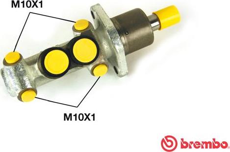 Brembo M 85 042 - Brake Master Cylinder www.autospares.lv