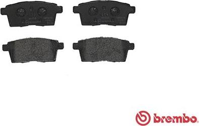 Brembo P 49 041 - Bremžu uzliku kompl., Disku bremzes www.autospares.lv